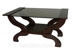 Журнальний скляний стіл "Норд" МС-8 для офісу Антонік