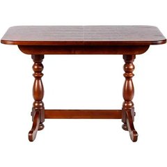 Прямоугольный стол из натурального дерева для кухни или гостиной «Явир 3», 1200(1600) Орехх750 мм, Разные цвета