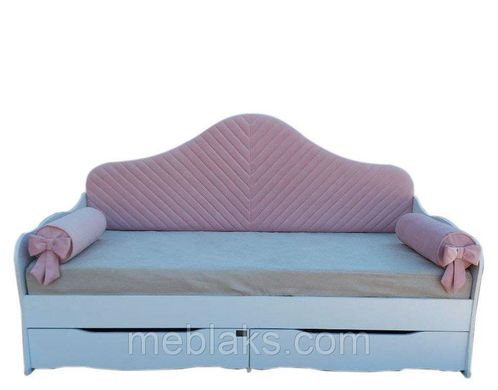 Мягкая кровать для детей "Ева" ( с подушками)