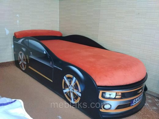 Ліжко машина Камаро чорна Mebelkon