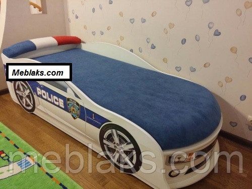 Кровать машина Камаро Полиция Mebelkon