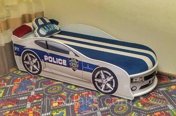 Ліжко машина Камаро Поліція Mebelkon