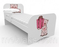 Ліжко дитяче "Ведмедик з подарунком" Mebelkon