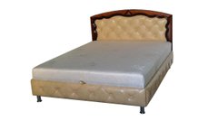 Ліжко з м'яким узголів'ям без матраца Софія(1,55 м х 2,0 м) Udin, на выбор