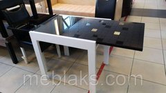 Стол обеденный раскладной "СЛАЙДЕР 1000+стекло" Fusion Furniture