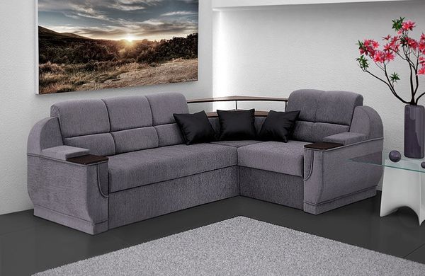 Кутовий диван зі спальним місцем "Меркурій" Udin, Разные цвета