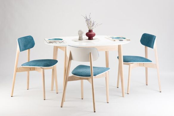 Комплект стіл “Турін” оновлений + 4 стільця “Корса Х”