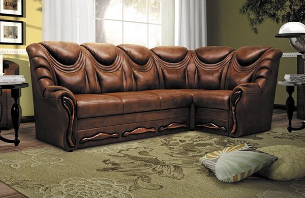 Стильный угловой диван со спальным местом "Невада" Udin, Разные цвета