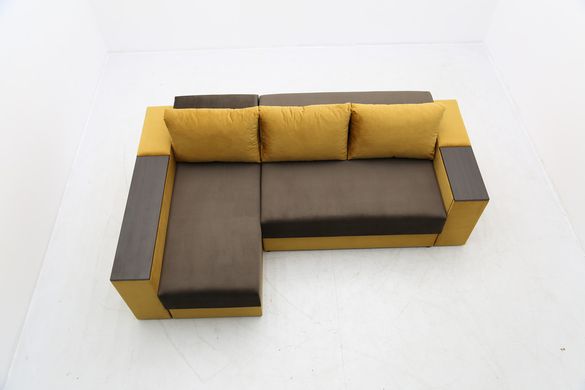 Угловой диван в гостиную со спальным местом "Олимп" Udin, Разные цвета