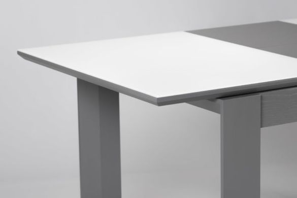 Розкладний стіл Мілан-люкс стільниця з глянцевим склом