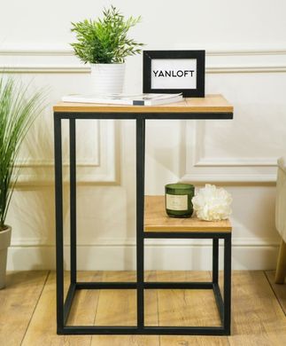 Приставний столик в стилі лофт Yanloft BL02