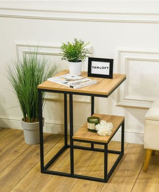 Приставной столик в стиле лофт Yanloft BL02