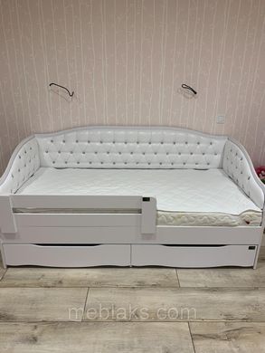 Кровать односпальная с мягкой спинкой " Л-9 "