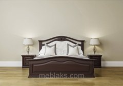 Ліжко «Неаполь» Roka 1400*2000, каштан, махонь, горіх, темний горіх Roka