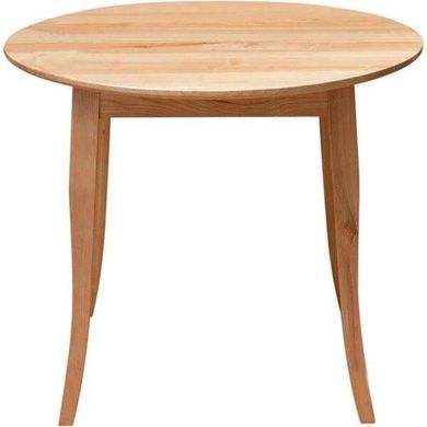 Стол круглый для кафе или кухни из натурального дерева ясеня  "Женова" нераскладной D-900 Ясень, 2022-10-31 23:59:59