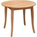 Стол круглый для кафе или кухни из натурального дерева ясеня  "Женова" нераскладной D-900 Ясень, 2022-10-31 23:59:59