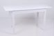 Стол " Сан Ремо - MINI" Biformer Раздвижной со стеклом (видео) RAL 9003 (белый)/RAL 9003 (белый)