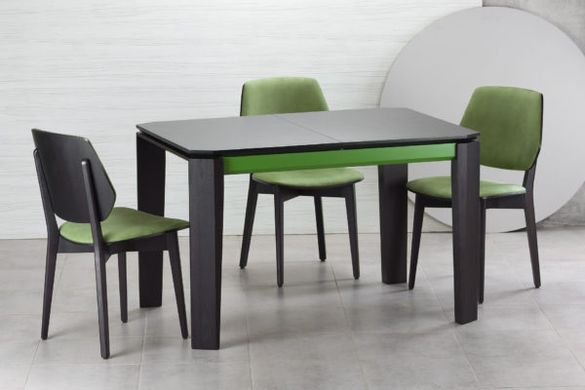 Комплект стіл "Варгас” front slide (шпон) + 4 стільця “03B”
