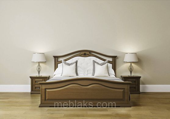 Ліжко «Неаполь» Roka 1800*2000, каштан, махонь, горіх, темний горіх Roka