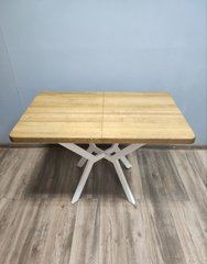 Раздвижной обеденный стол в стиле лофт с дубовой столешнице Yanloft LT20