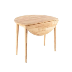 Стол раздвижной для гостиной или кухни овальный из дерева с лаковым покрытием "Лилия" Д900(1300)