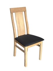 Стілець для кухні дерев'яний зі спинкою з м'яким сидінням і якісною оббивкою "689"