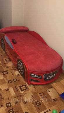 Ліжко машина Ауді червона Mebelkon